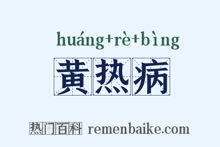 黄热病是什么意思的图片